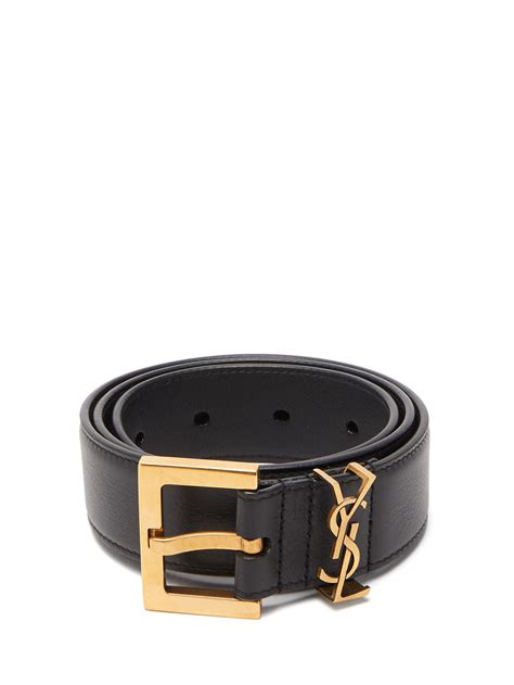 ysl belt saks fifth|Shop Saint Laurent YSL Leather Belt .